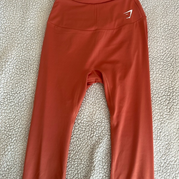 Gymshark 7/8 training legging in Orange - Picture 2 of 3